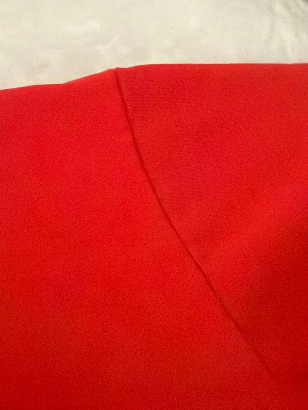 Alo Yoga Cropped Accolade Crewneck - Bright Red SZ M